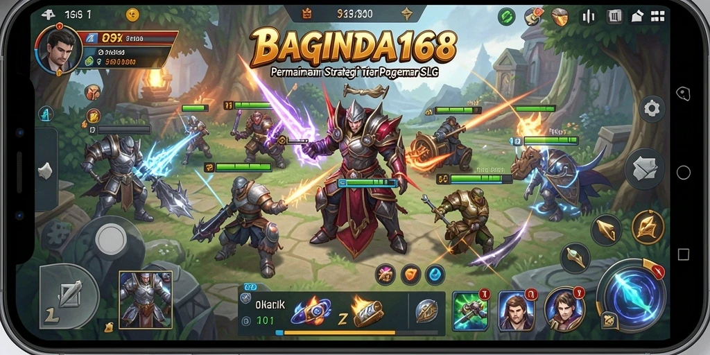 Tampilan karakter dan lingkungan dalam gameplay BAGINDA168 yang menarik.