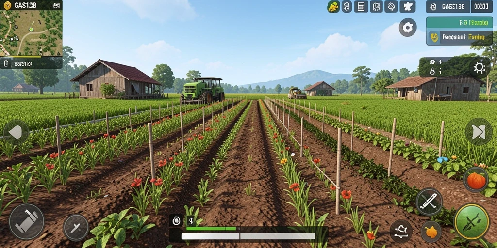 Gameplay menarik dari GAS138 dengan elemen pertanian yang menyenangkan.