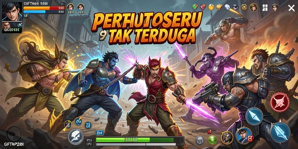 Gameplay seru dalam GIFTRP288 yang memukau.