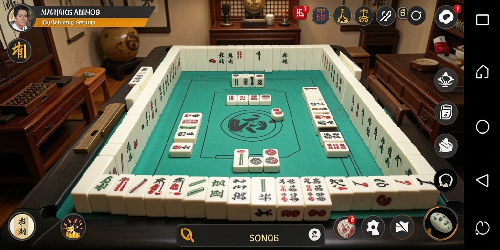 Tangkapan layar gameplay HO3 menampilkan tantangan Mahjong yang mendebarkan.