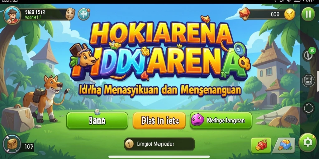 Screenshot utama HOKIARENA menunjukkan gameplay menarik yang membuat ketagihan.
