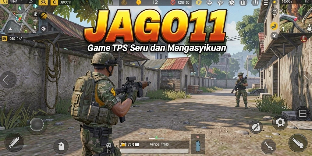 Tampilan gameplay intens dan seru dari JAGO11 di layar.