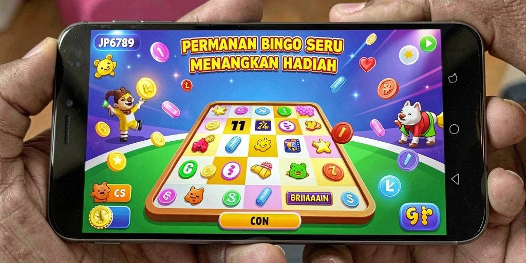 Screenshot gameplay JP6789 yang menampilkan aksi seru Bingo.