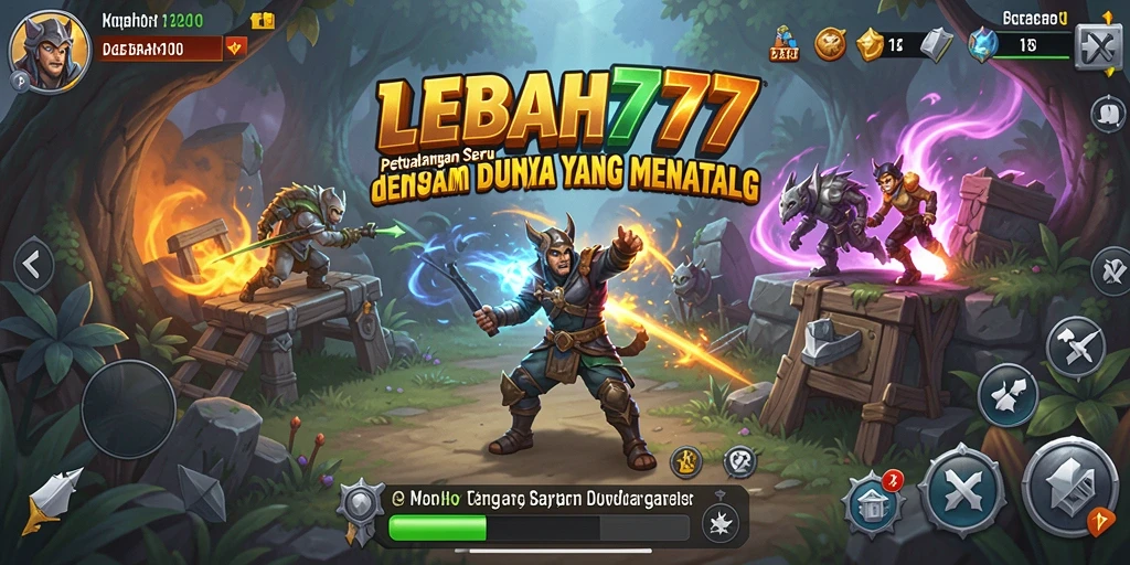 Tampilan gameplay seru dari LEBAH777 yang penuh tantangan.