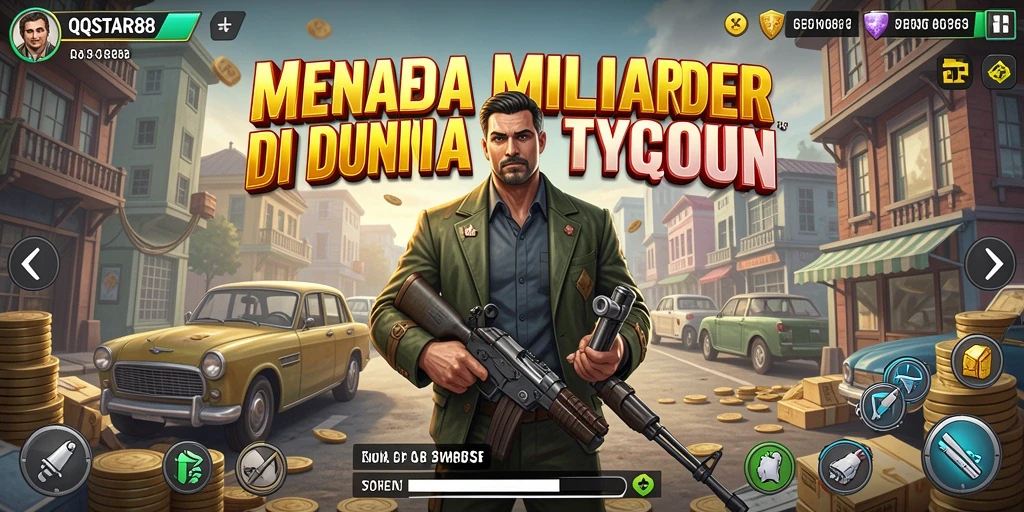 Tampilan gameplay QQSTAR88 yang menarik dan penuh strategi.